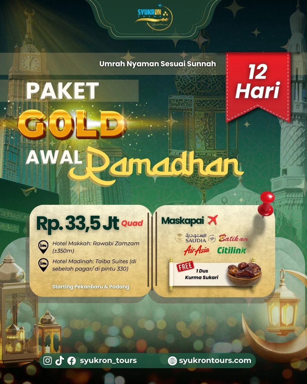 Paket GOLD - Ramadhan